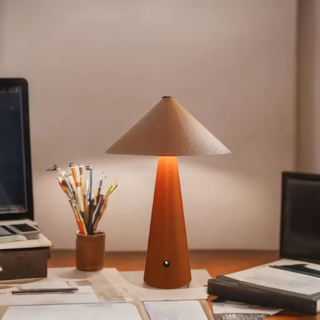 Personality Bedroom Bedside Mushroom Table Lamp 