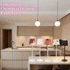 Christmas Decor Cordless Table Lamp