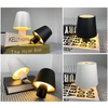 LED Rechargeable Wine Bottle Table Lamp for Restaurant Bar