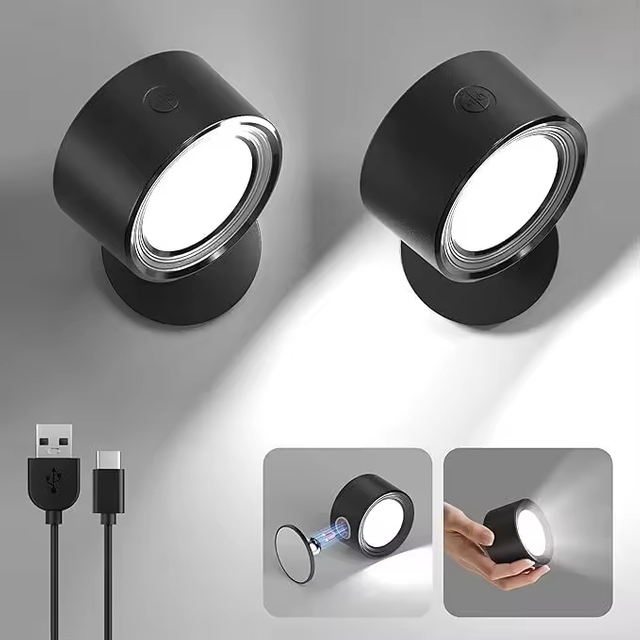 4 Color Modes Magnetic Lamp Desk Lamp K24HTG003