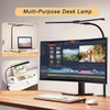 Office Table Lamp Modern Flexible Clamp Desk Lamp