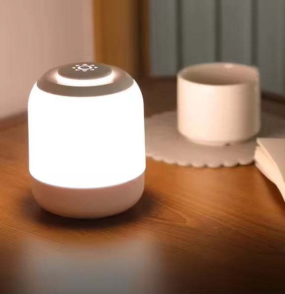 Stepless Dimming 3 Colors Bedside Night Light