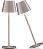 Hotel Restaurant Metal Rechargeable Led Table Lamp 