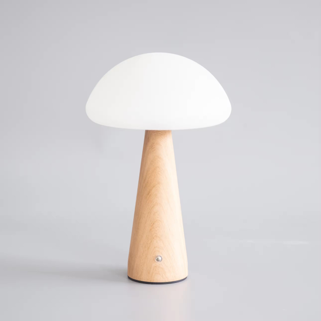 Restaurant Wireless Charging Base Mushroom Table Lamps k24mr01