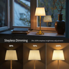 Reading Light Wireless Fabric Desk Lamp Dimmable Light ﻿K24ACTL7