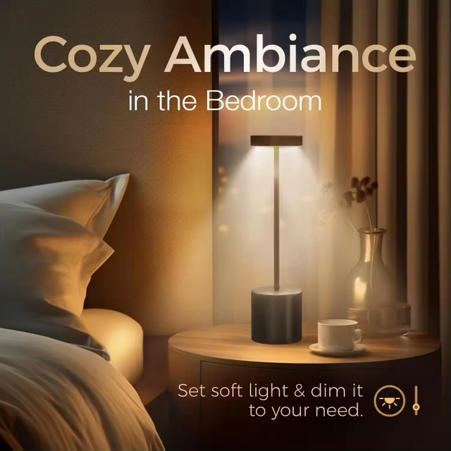 Lampada Da Tavolo Ristorante Dimmable Bedside Tafellamp Tisch Lampe 