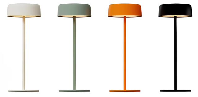 Rechargeable Metal LED Modern Iron Table Lamp