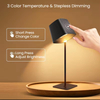 Restaurant Magnetic Rechargeable Cordless Table Lamp