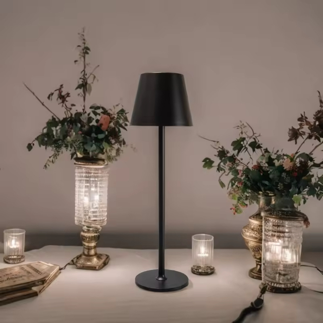 Battery Operated 3 Color Stepless Dimming Table Lamp K23GRTL