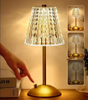 Crystal Lamp Touch Control Portable Cordless Rechargeable Table Lamp
