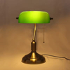 Green Tiffany Desk Light Bankers Table Lamp