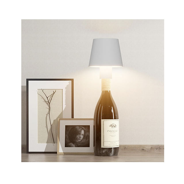 3 Color Dimmable Water Bottle Table Lamp K23RGTL-7