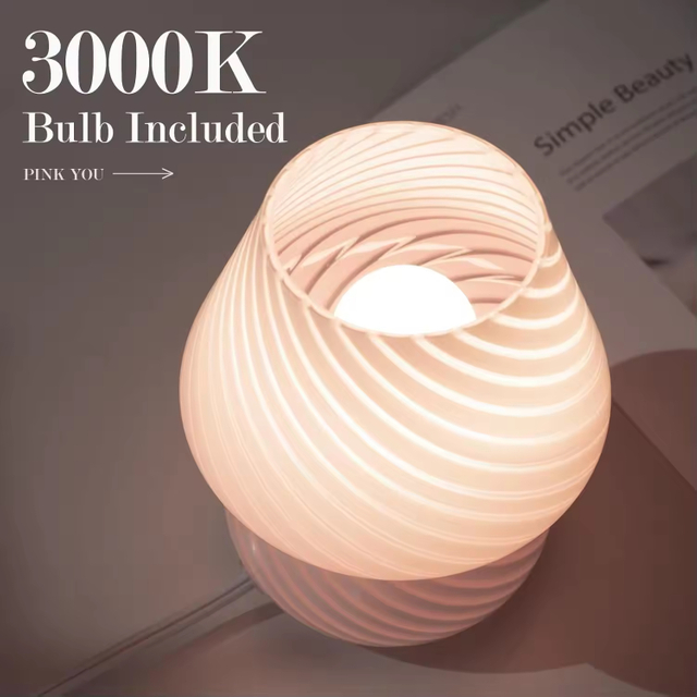 Modern Hotel Led Pink Table Lamp K23GGTLA-8