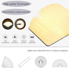 Colorful USB Rechargeable Night Book Light 