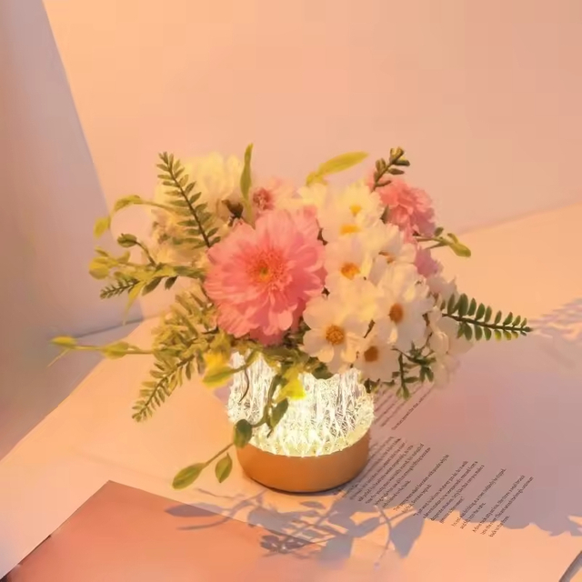 Cordless Nordic Touch Sensor Bedside Wine PMMA Desk Lamp