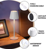 Waterproof USB Battery Power Cordless Table Lamp