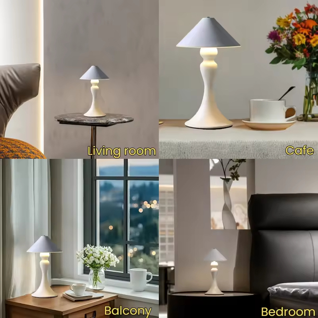 Artistic Decorative Dimmable Rechargeable Led Table Lamp