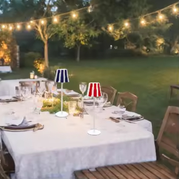 Cordless Table Lamp for Outdoor Cafe Beach Party K23GRTL