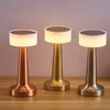 Mini Gold 3 Brightness Levels Restaurant Touch Table Lamp