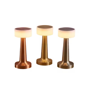 Luxury Restaurant Cordless Metal Classic Table Lamps