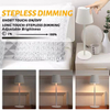 3 Colors Stepless Dimming 1200-5200mAh table lamp