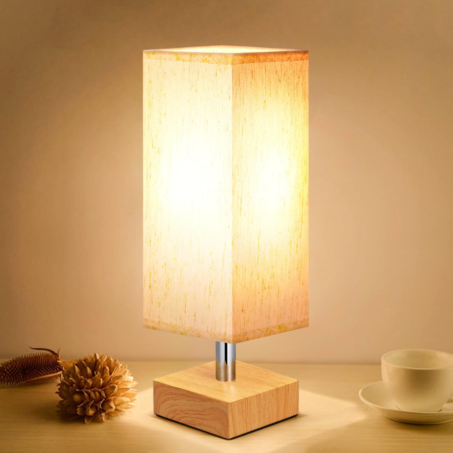 Cream & Wood Grain 12.8in-01