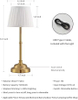 Bedside Bar Modern Home Decoration Table Lamp K24GMGFS