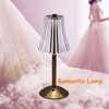 Battery Operated Cordless Rechargeable Rose Gifts Desk Lamp