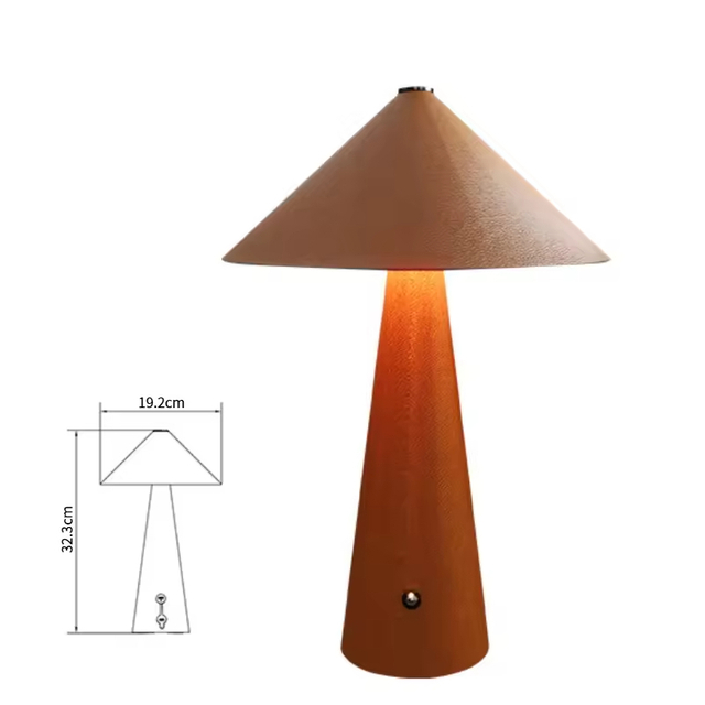Personality Bedroom Bedside Mushroom Table Lamp 