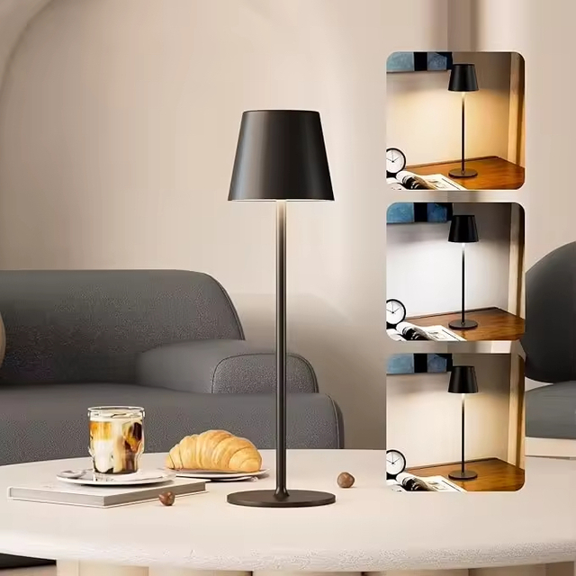 Rechargeable Small Night Light Iron Table Lamp