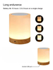 Colorful LED Night Light Bedside Table Lamp
