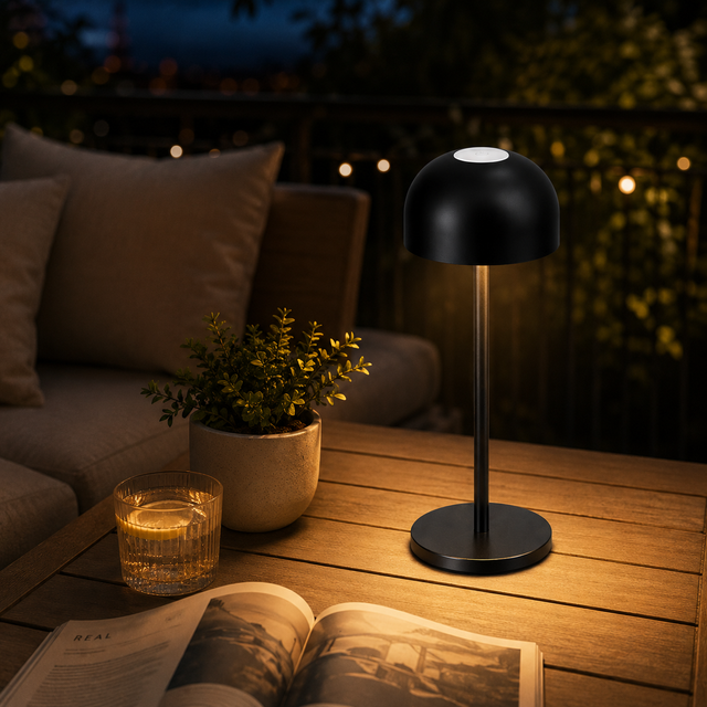 2-in-1 Mini Modern Metal Table Lamp