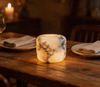Natural Marble Rechargeable Cordless Table Lamp 