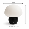 3-Level Dimming Rechargeable Mushroom Table Lamp