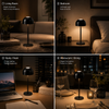 2-in-1 Mini Modern Metal Table Lamp