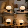3-Level Dimming Rechargeable Mushroom Table Lamp