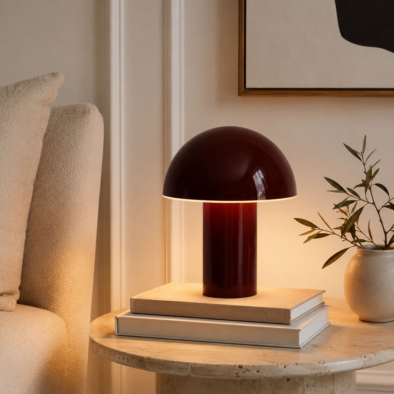 Rechargeable mushroom table lamp for USA bedroom and restaurant lighting.png