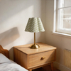 Floral Fabric Shade Cordless LED Table Lamp