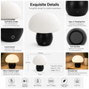 Minimalist Cordless Mushroom Table Lamp