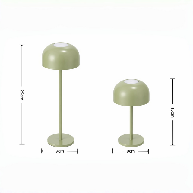 Mint Green Cordless Mini Rechargeable Table Lamp