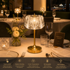 Restaurant Rechargeable Crystal Table Lamp