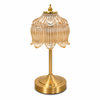 Vintage Glass Cordless Table Lamp