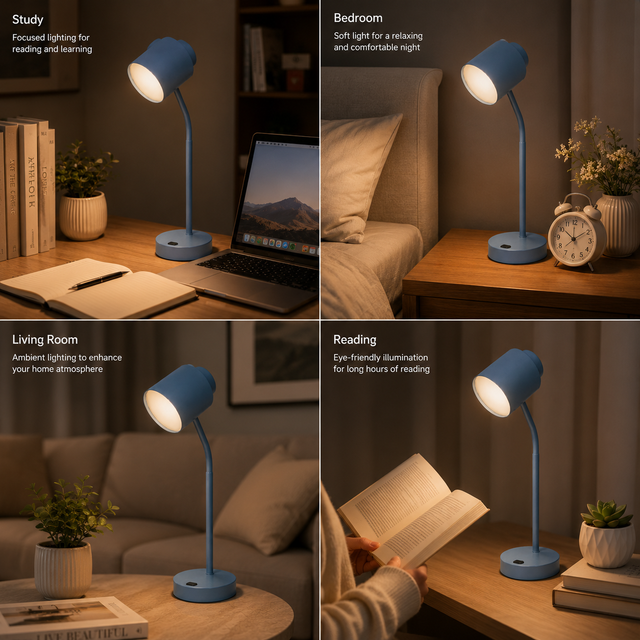 Built in Battery Cordless Table Light