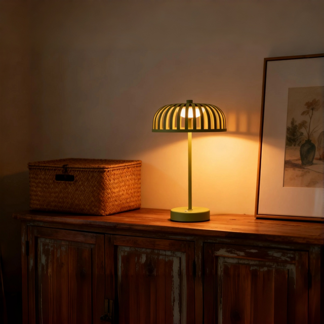 Nint Green Portable Cordless Table Lamp