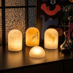 Rechargeable Natural Marble Bedside Ambient Lamp