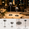 Restaurant Silver Plated Cordless Table lamp