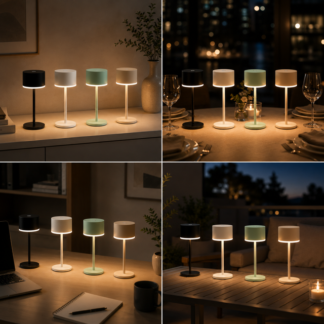 Wholesale Rechargeable Cordless Ambient Table Lamp