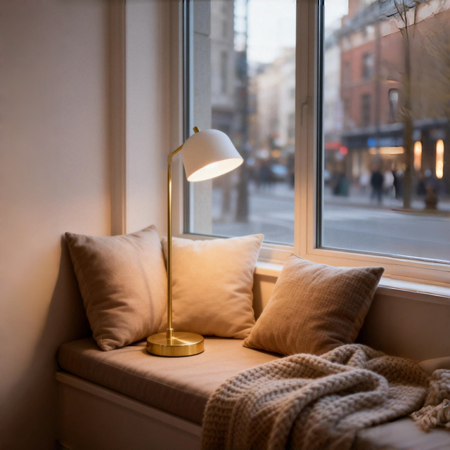 Modern Metal Glass Hotel Indoor Decoration Table Lamp