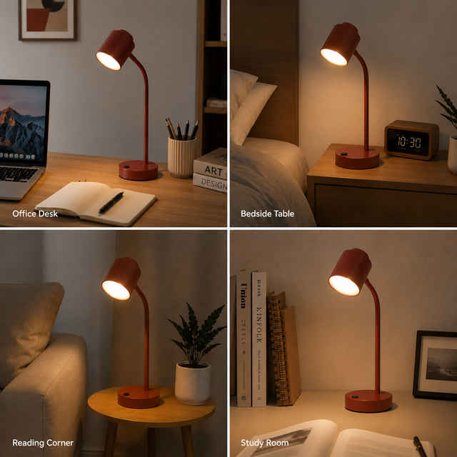 Three-Color Reading LED Night Light