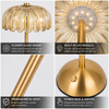 Yellow Glass Decorative Cordless Table Lamp